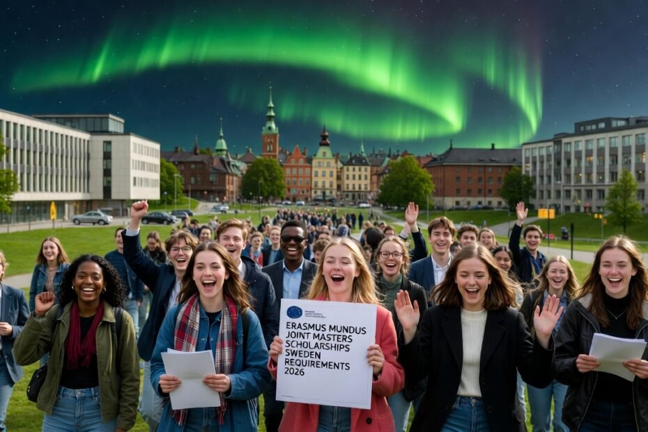 Erasmus Mundus Joint Masters Scholarships Sweden Requirements 2026