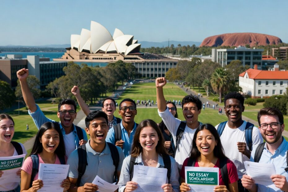 List of No Essay Scholarships by Top Universities in Australia