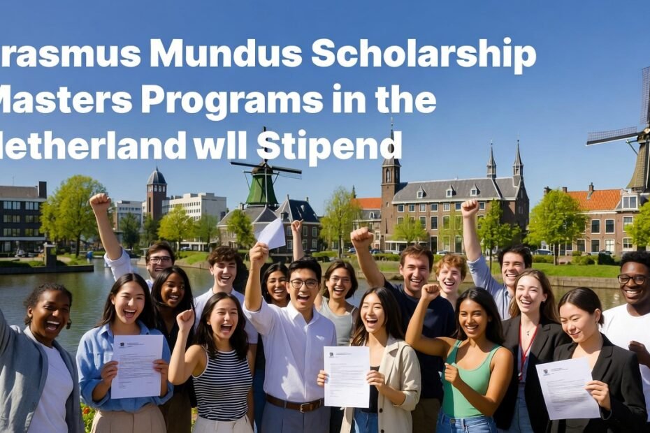 Erasmus Mundus Scholarship Masters Programs Netherlands with Full Stipend